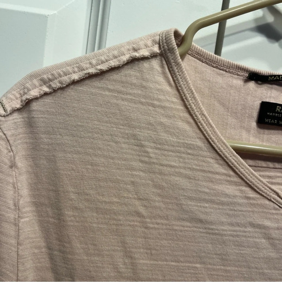 RA-RE Rag Recycle T-shirt Pink With Writing Size Large Art To Wear Men’s Shirt - Picture 9 of 12